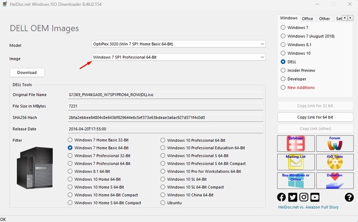 Windows 7 ISO Δωρεάν λήψη πλήρους έκδοσης (32 or 64 Bit) 7 Εικόνα OEM των Windows 7