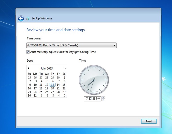Windows 7 ISO Δωρεάν λήψη πλήρους έκδοσης (32 or 64 Bit) 25 ρυθμίσεις ώρας και ημερομηνίας