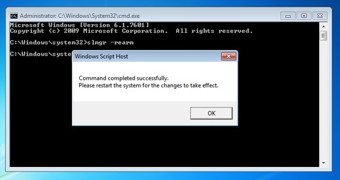 Windows 7 ISO Δωρεάν λήψη πλήρους έκδοσης (32 or 64 Bit) 32 Μήνυμα επιτυχίας
