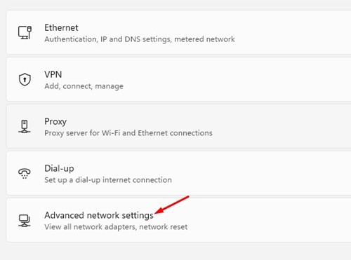 Το Ethernet δεν λειτουργεί στα Windows 11 Πώς να το διορθώσετε 19 Επαναφορά δικτύου