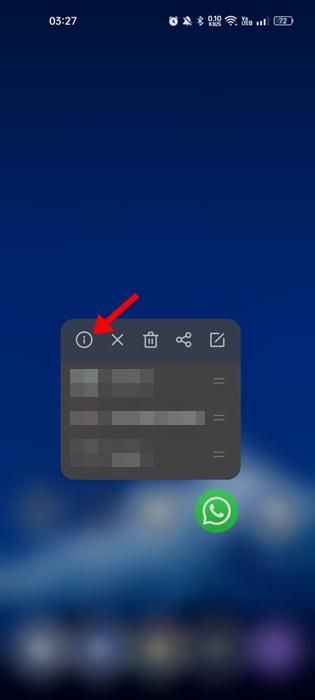Η κάμερα στο WhatsApp δεν λειτουργεί, πώς να διορθώσετε 5 Πληροφορίες εφαρμογής