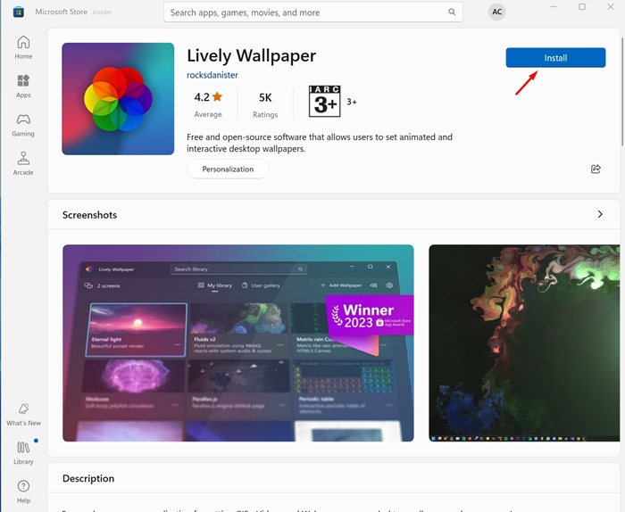 Πώς να ρυθμίσετε την ταπετσαρία βίντεο στα Windows 11 (4 Μέθοδοι) 9 Ζωντανή ταπετσαρία