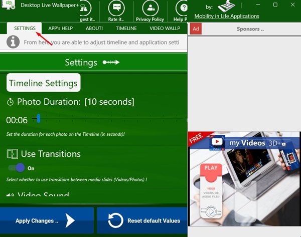 Πώς να ρυθμίσετε την ταπετσαρία βίντεο στα Windows 11 (4 Μέθοδοι) 7 Πώς να ρυθμίσετε την ταπετσαρία βίντεο στα Windows 11