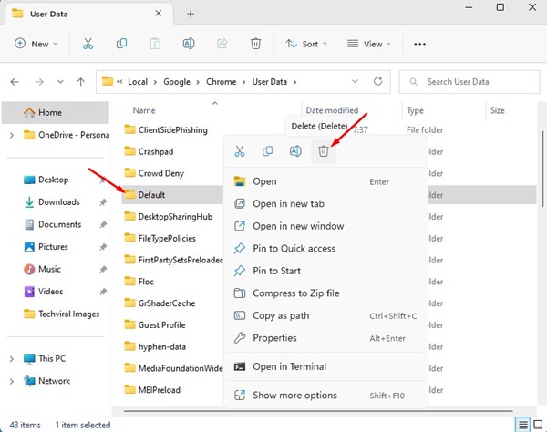 Το Chrome δεν ανοίγει στα Windows 11; Δοκιμάστε αυτές τις 9 επιδιορθώσεις 19 Διαγράφω