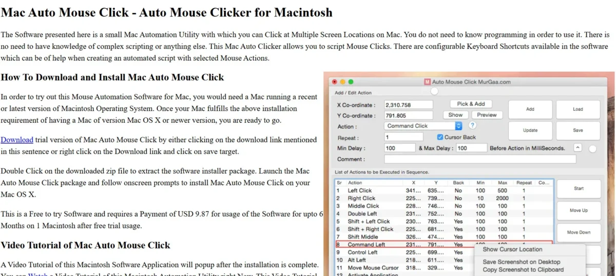 Τα καλύτερα Auto Clickers για Mac το 2026 4 Τα καλύτερα Auto Clickers για Mac το 2026
