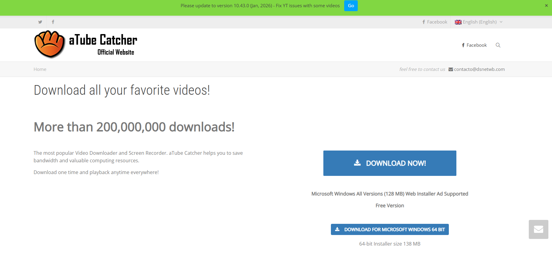 18+ Καλύτεροι Μετατροπείς YouTube σε MP4 για Windows/Mac 16 aTube Catcher