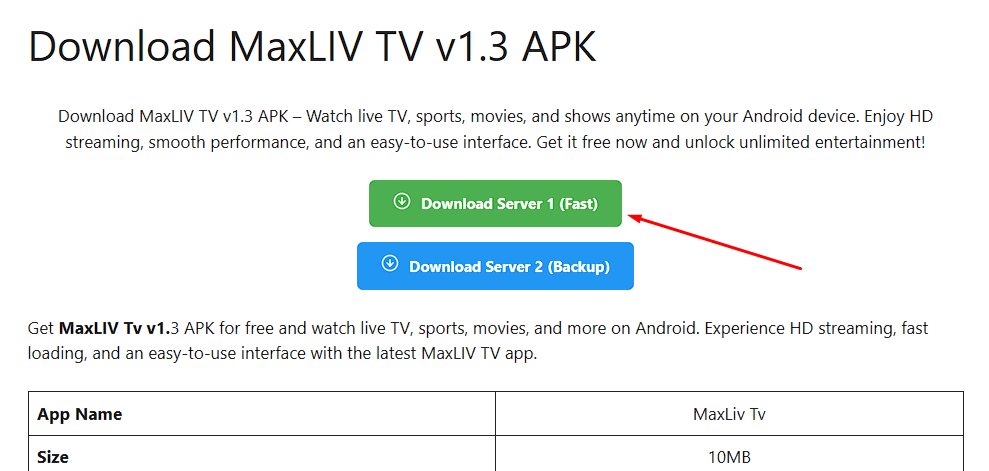 Οδηγός Εγκατάστασης MaxLIV TV: Δωρεάν Ζωντανά Sports και IPTV στην Android TV 3 Οδηγός Εγκατάστασης MaxLIV TV: Δωρεάν Ζωντανά Sports και IPTV στην Android TV