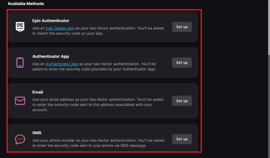 Πώς να ενεργοποιήσετε το 2FA για το Fortnite 3 Πώς να ενεργοποιήσετε το 2FA για το Fortnite