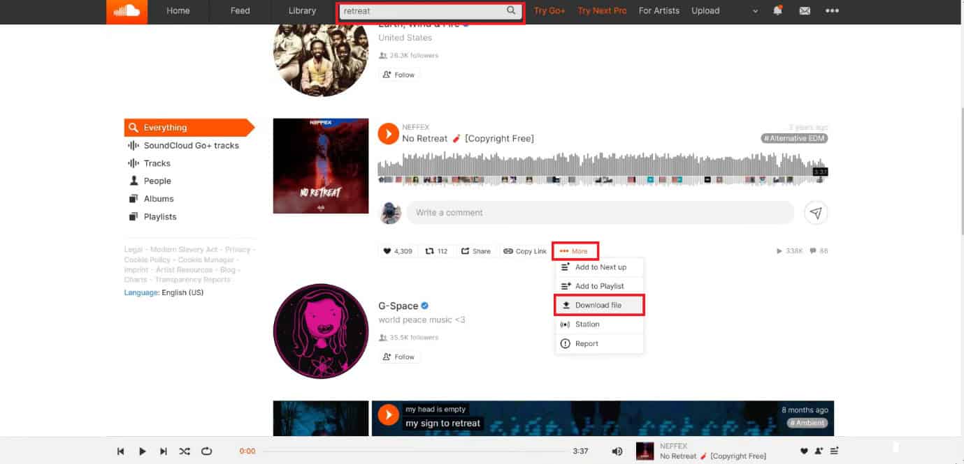 Πώς να κατεβάσετε τραγούδια από το SoundCloud σε υπολογιστή ή κινητό 3 Πώς να κατεβάσετε τραγούδια από το SoundCloud
