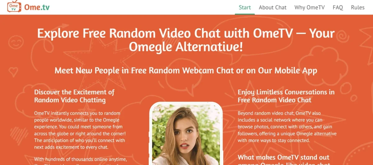 20 Καλύτερες Εναλλακτικές Λύσεις για Omegle το 2026 18 Εναλλακτικές Λύσεις για Omegle