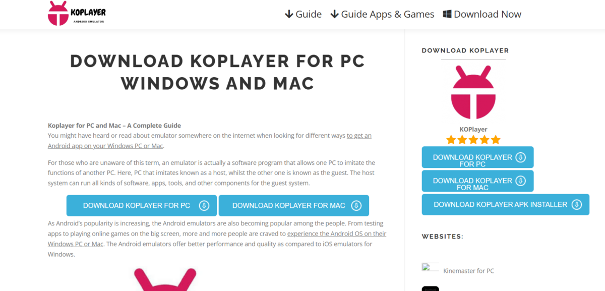 Καλύτεροι Εξομοιωτές (Emulation) Android για Windows 12+ 13 Καλύτεροι Εξομοιωτές (Emulation) Android για Windows 12+