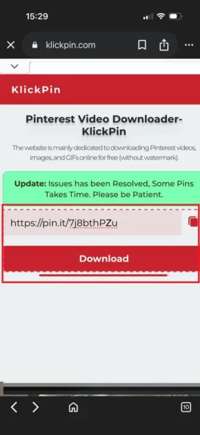 Πώς να κατεβάσετε βίντεο από το Pinterest (Κινητό, PC ή Mac) 3 Πώς να κατεβάσετε βίντεο από το Pinterest
