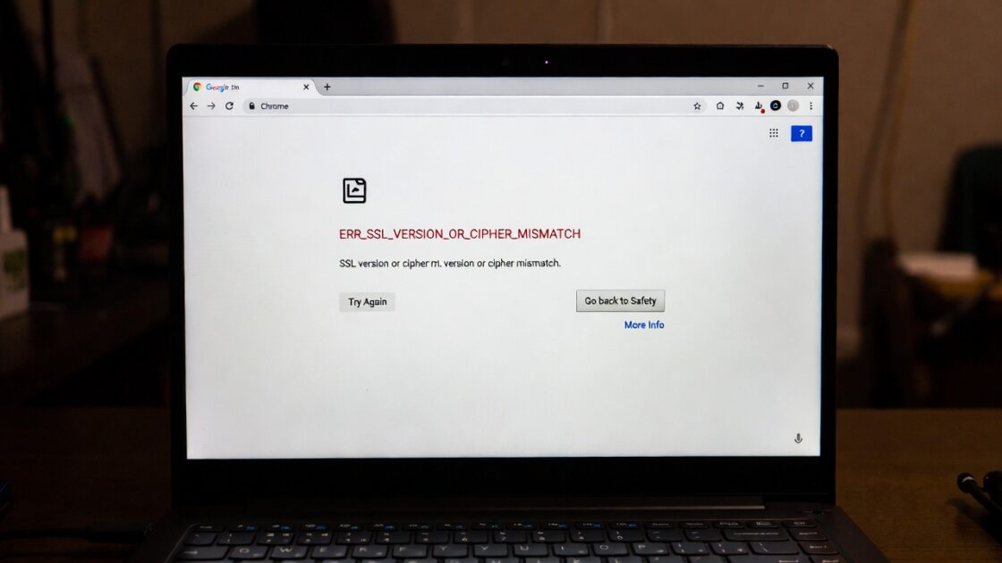 ERR SSL VERSION OR CIPHER MISMATCH