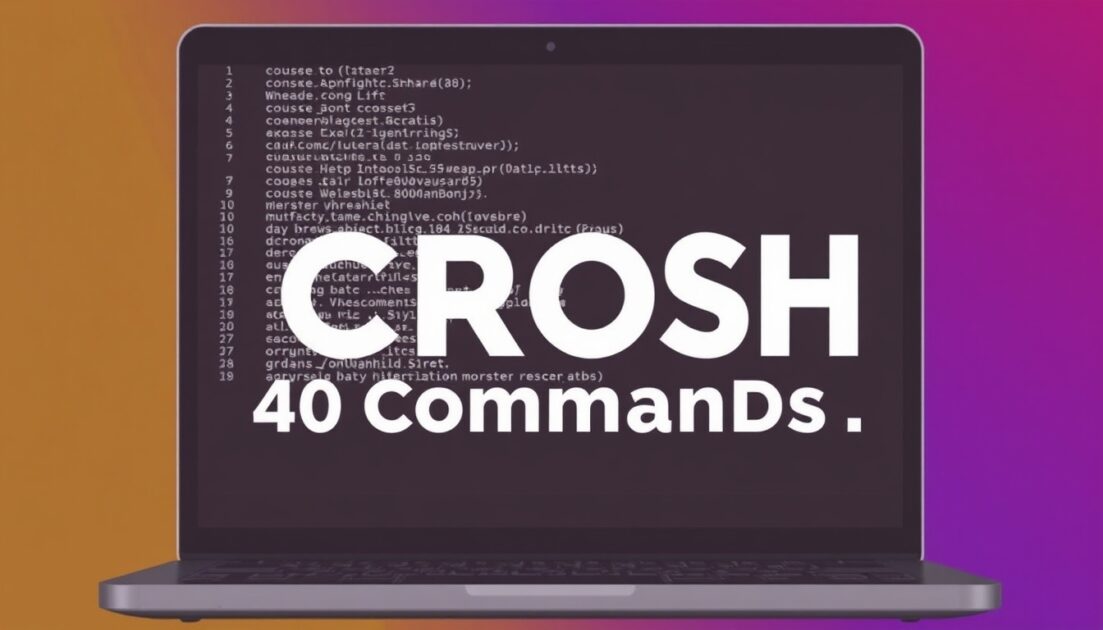 Εντολές CROSH 40+ – Ένας οδηγός για το Chromebook σας 2 CROSH 40 Commands – A Guide to Your Chromebook