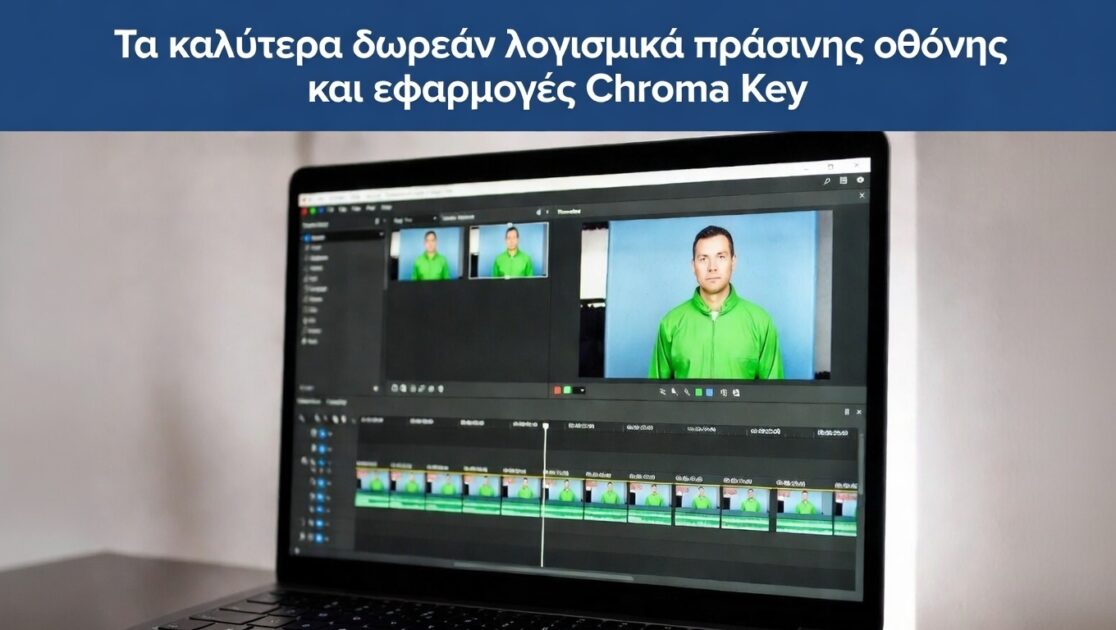 Τα καλύτερα δωρεάν λογισμικά πράσινης οθόνης και εφαρμογές Chroma Key