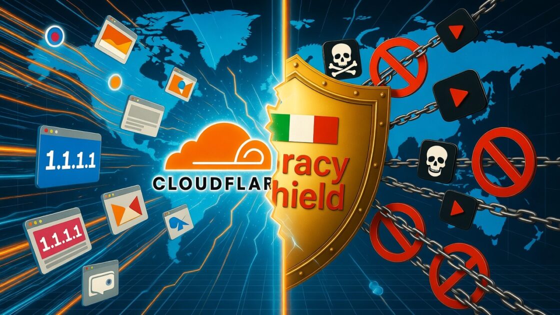 Η Cloudflare αμφισβητεί τη νομιμότητα του ιταλικού «Piracy Shield», ασκεί έφεση στο πρόστιμο των 14 εκατομμυρίων ευρώ 3 Η Cloudflare αμφισβητεί τη νομιμότητα του ιταλικού «Piracy Shield», ασκεί έφεση στο πρόστιμο των 14 εκατομμυρίων ευρώ