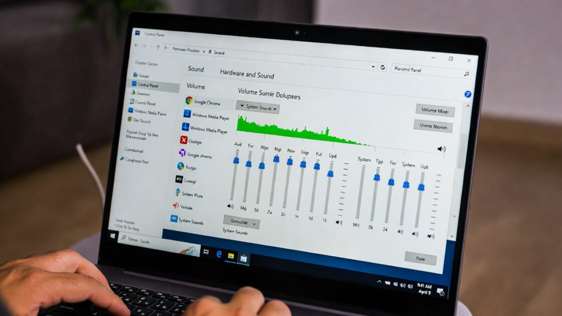 ρυθμίσεις ήχου στα Windows
