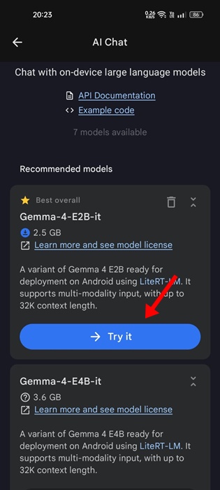 Πώς να εκτελέσετε το Gemma 4 τοπικά σε τηλέφωνο Android 7 Δοκιμάστε το