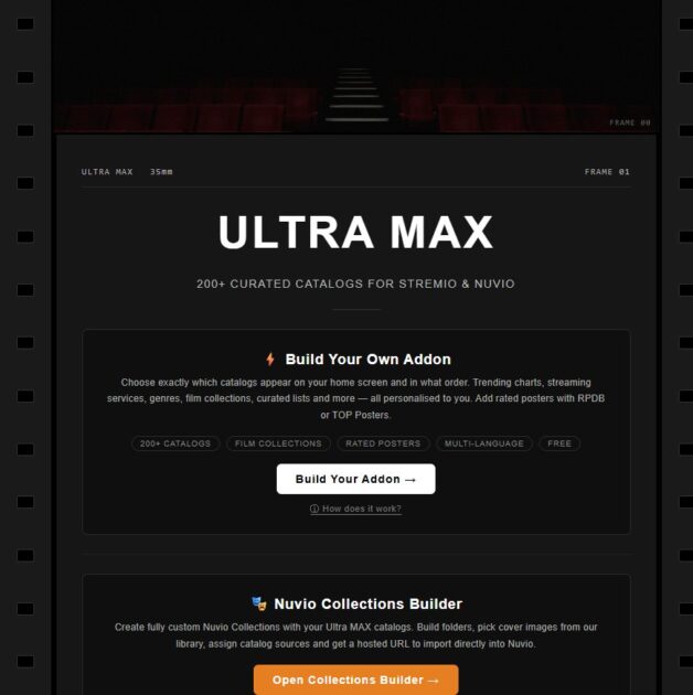 Πώς να Εγκαταστήσετε το Ultra Max Stremio Addon (Catalog Collections) 3 Πώς να Εγκαταστήσετε το Ultra Max Stremio Addon