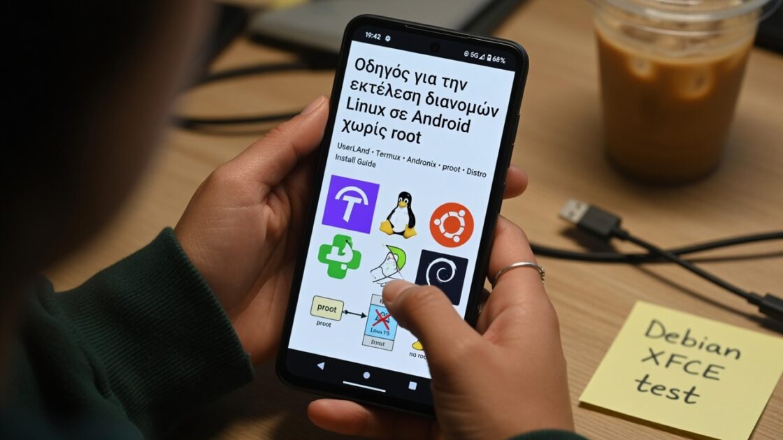 Οδηγός για την εκτέλεση διανομών Linux σε Android χωρίς root 3 Οδηγός για την εκτέλεση διανομών Linux σε Android χωρίς root