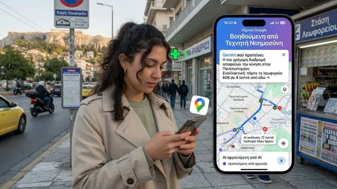 Συμβουλές για την αξιοποίηση της Τεχνητής Νοημοσύνης στους Χάρτες Google σε Android