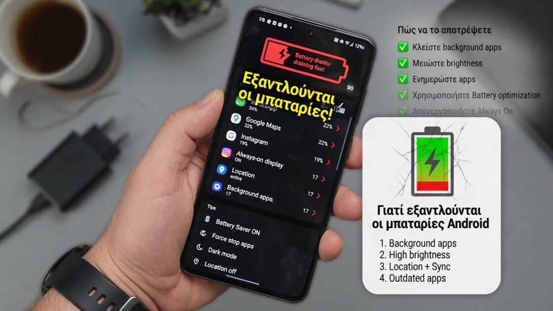 Γιατί εξαντλούνται οι μπαταρίες Android και πώς να το αποτρέψετε 3 Γιατί εξαντλούνται οι μπαταρίες Android και πώς να το αποτρέψετε