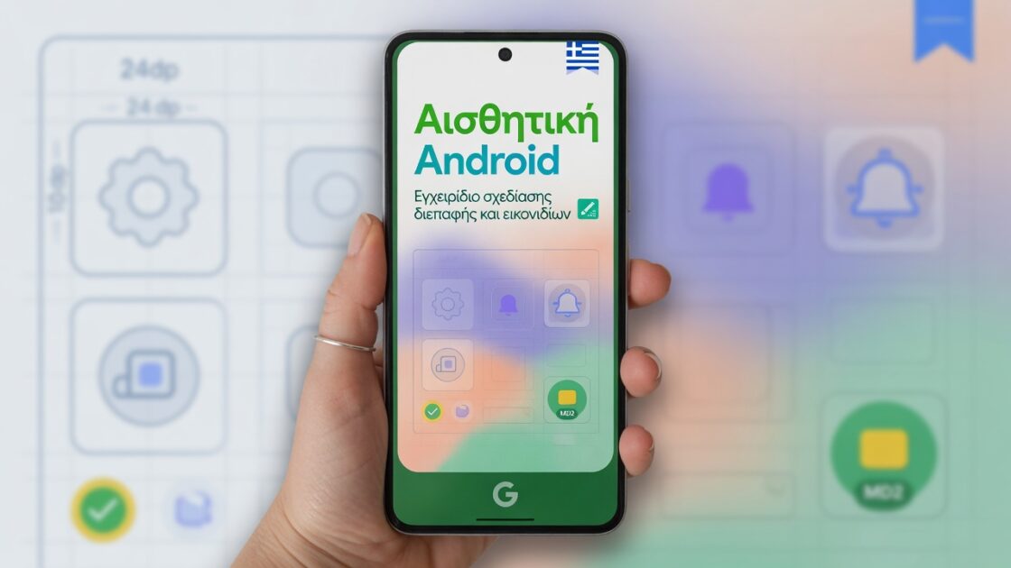 Εγχειρίδιο σχεδίασης διεπαφής και εικονιδίων