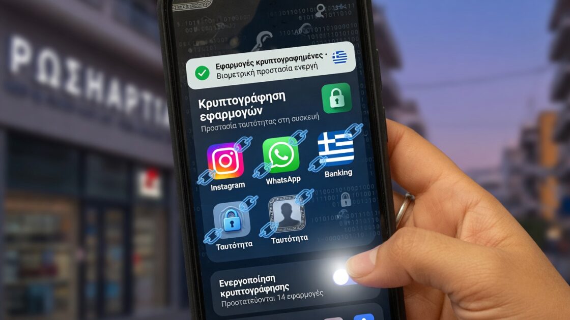 Κρυπτογράφηση εφαρμογών: Προστασία ταυτότητας στη συσκευή 2 Προστασία ταυτότητας στη συσκευή