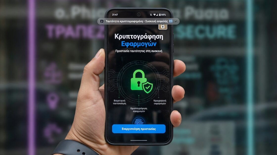 Κρυπτογράφηση εφαρμογών: Προστασία ταυτότητας στη συσκευή 4 Προστασία ταυτότητας στη συσκευή