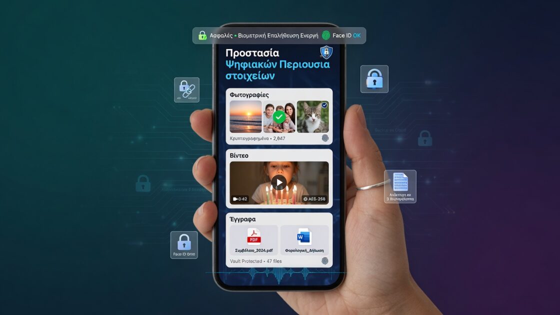 Προστασία ψηφιακών περιουσιακών στοιχείων: Φωτογραφίες, βίντεο και έγγραφα 4 Προστασία ψηφιακών περιουσιακών στοιχείων