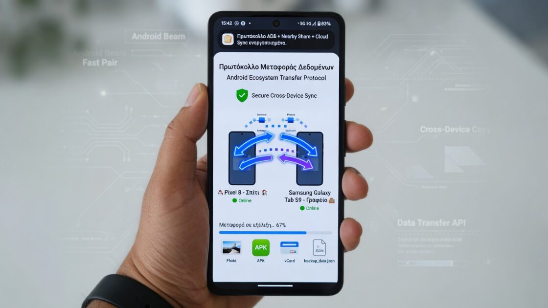 Πρωτόκολλο μεταφοράς δεδομένων μεταξύ οικοσυστημάτων Android 4 Πρωτόκολλο μεταφοράς δεδομένων μεταξύ οικοσυστημάτων Android
