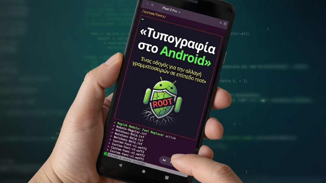 Τυπογραφία στο Android: Ένας οδηγός για την αλλαγή γραμματοσειρών σε επίπεδο root