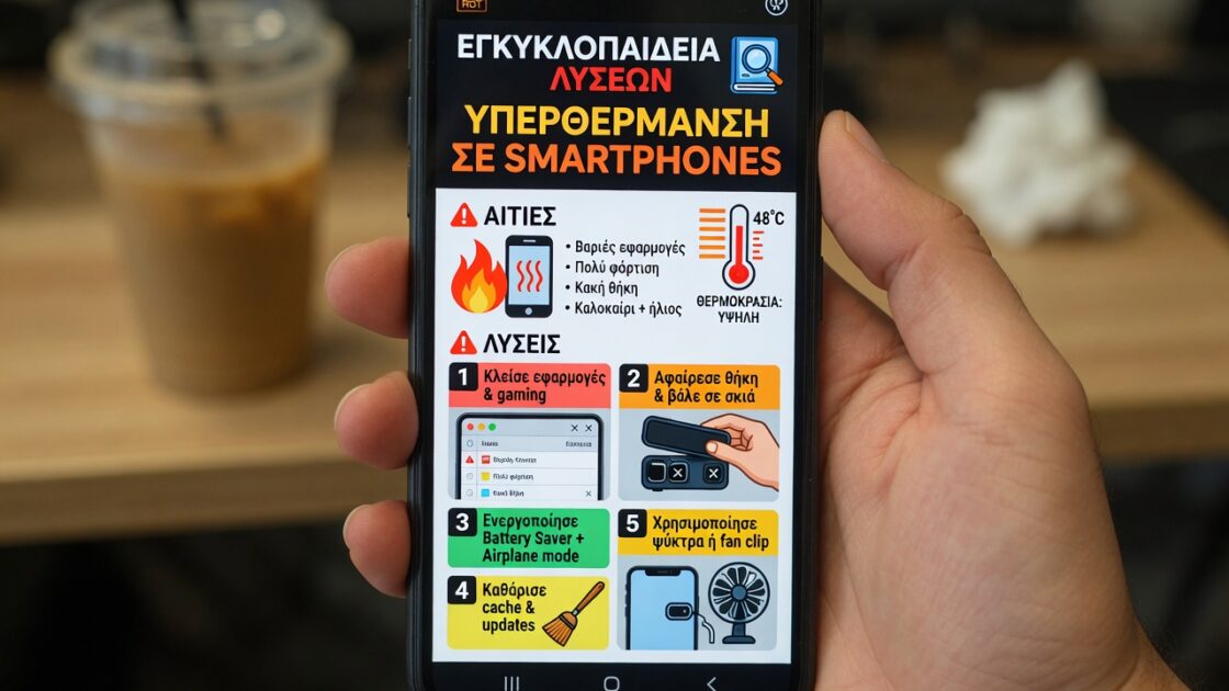 Εγκυκλοπαίδεια λύσεων για την υπερθέρμανση σε smartphones 5 Εγκυκλοπαίδεια λύσεων για την υπερθέρμανση σε smartphones