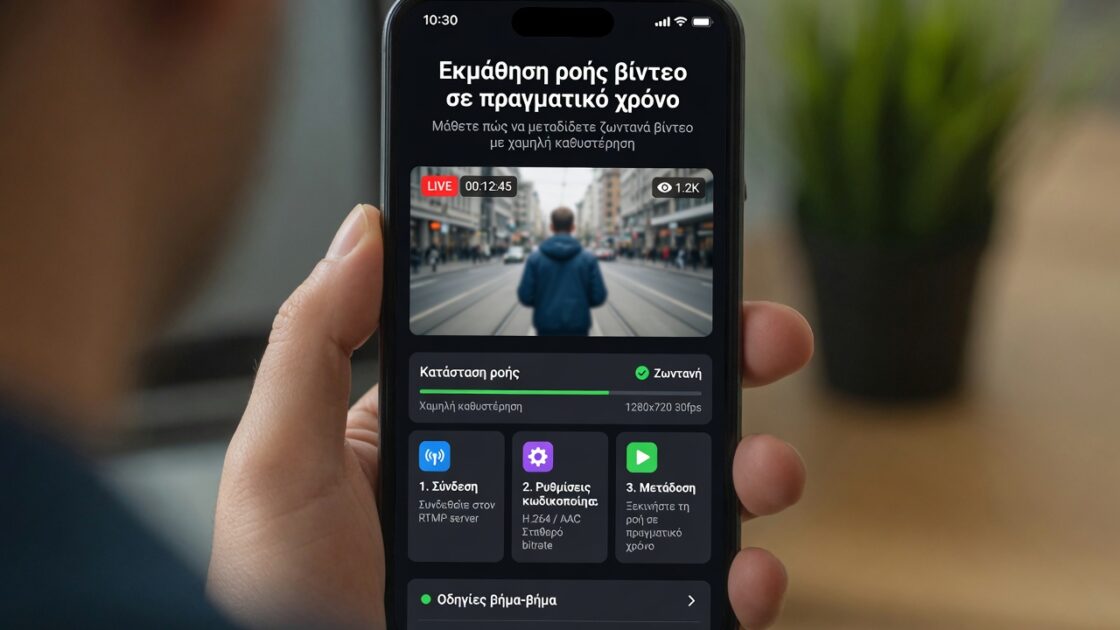 Εκμάθηση ροής βίντεο σε πραγματικό χρόνο: Ενσωμάτωση WebRTC και Agoraio σε Android 1 Εκμάθηση ροής βίντεο σε πραγματικό χρόνο
