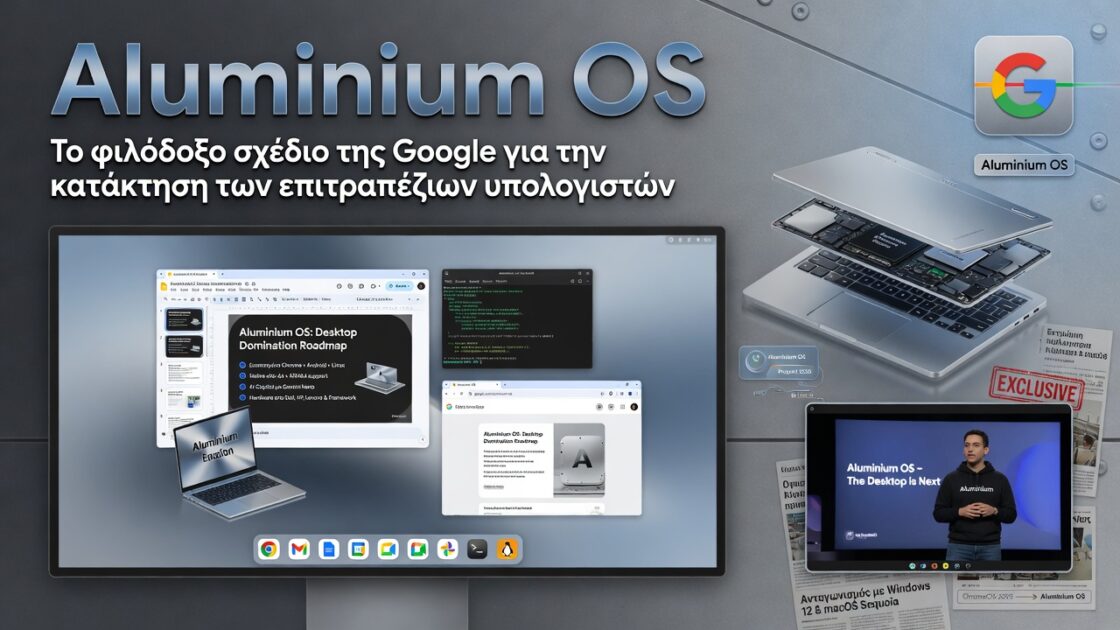 Aluminium OS: Το φιλόδοξο σχέδιο της Google για την κατάκτηση των επιτραπέζιων υπολογιστών 19 Aluminium OS: Το φιλόδοξο σχέδιο της Google για την κατάκτηση των επιτραπέζιων υπολογιστών