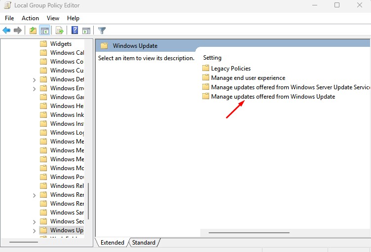 Πώς να σταματήσεις τα Windows 11 από το αυτόματο κατέβασμα οδηγών (3 τρόποι) 4 Επεξεργαστής Γενικής Πολιτικής στα Windows 11